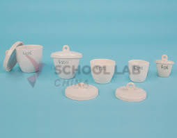 Porcelain Crucible - Squat Form